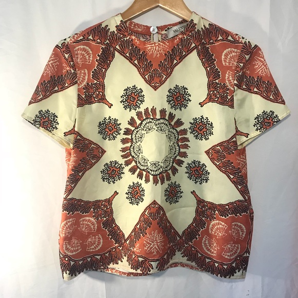 Valentino Matching Print Silk Set - Picture 3 of 9